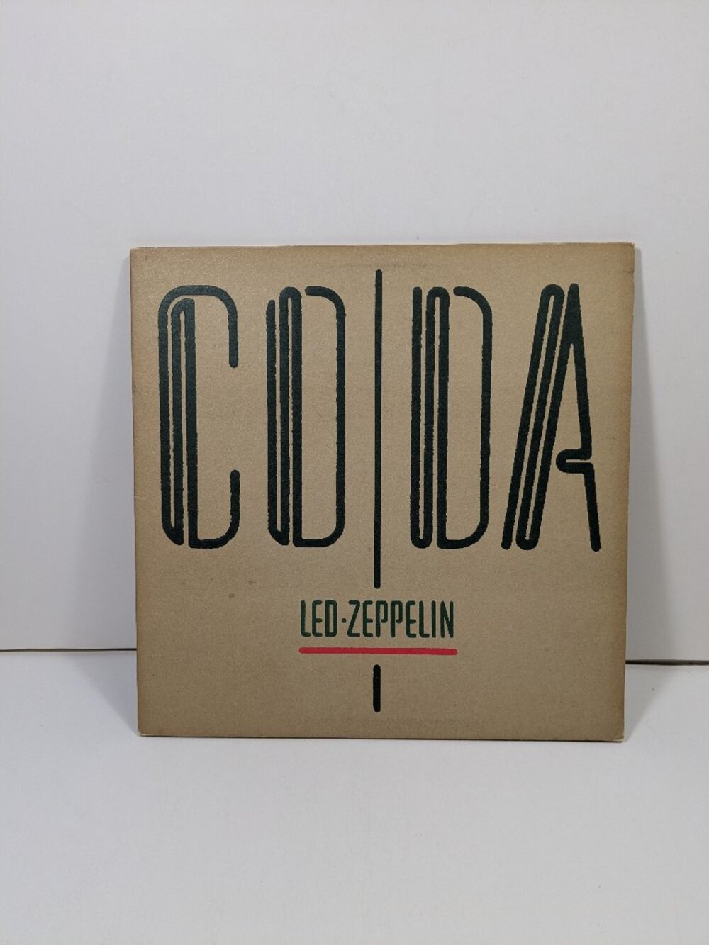 Led Zeppelin Coda Vintage Vinyl Record Album Gatefold 1982 Swan Song Rock